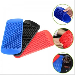 Plateaux de glaçons en silicone, 150 pièces en forme de coeur moules de glace écrasées relevés faciles petits glaçons pour les cocktails de whisky refroidis